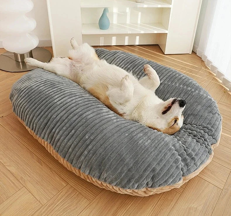 Hundekissen Corduroy | Beidseitig nutzbar | Waschbarer Bezug | Weich & Komfortabel | 3 Größen