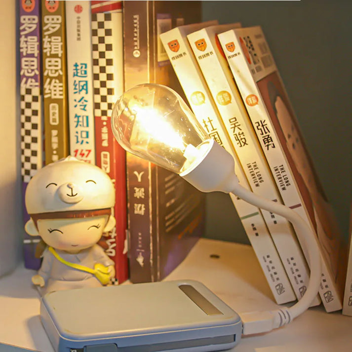 Flexora Mini | Draaibare USB LED leeslamp met warm licht