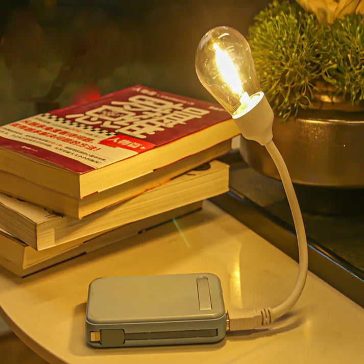 Flexora Mini | Draaibare USB LED leeslamp met warm licht