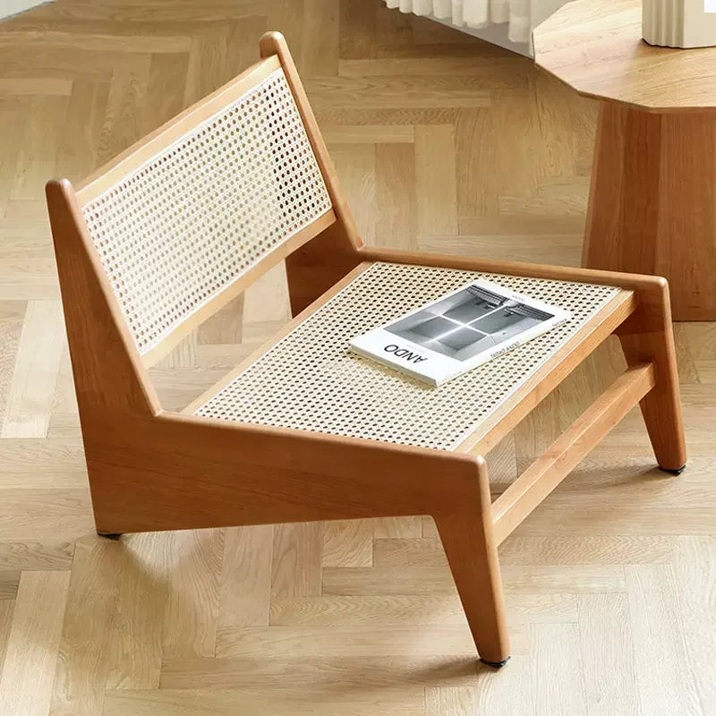 Lunair Canapé | Bank van hout en rotan in Frans-Scandinavische stijl