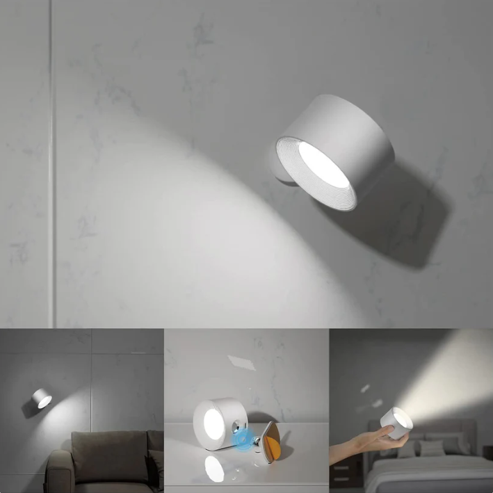 Velumo Spot | Oplaadbare LED-wandlamp met zelfklevende achterkant