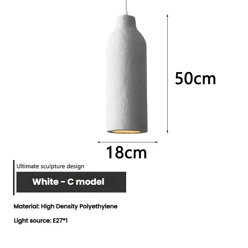 Halo Sabié | Design LED hanglamp in Wabi-Sabi stijl voor woonkamer & eetkamer