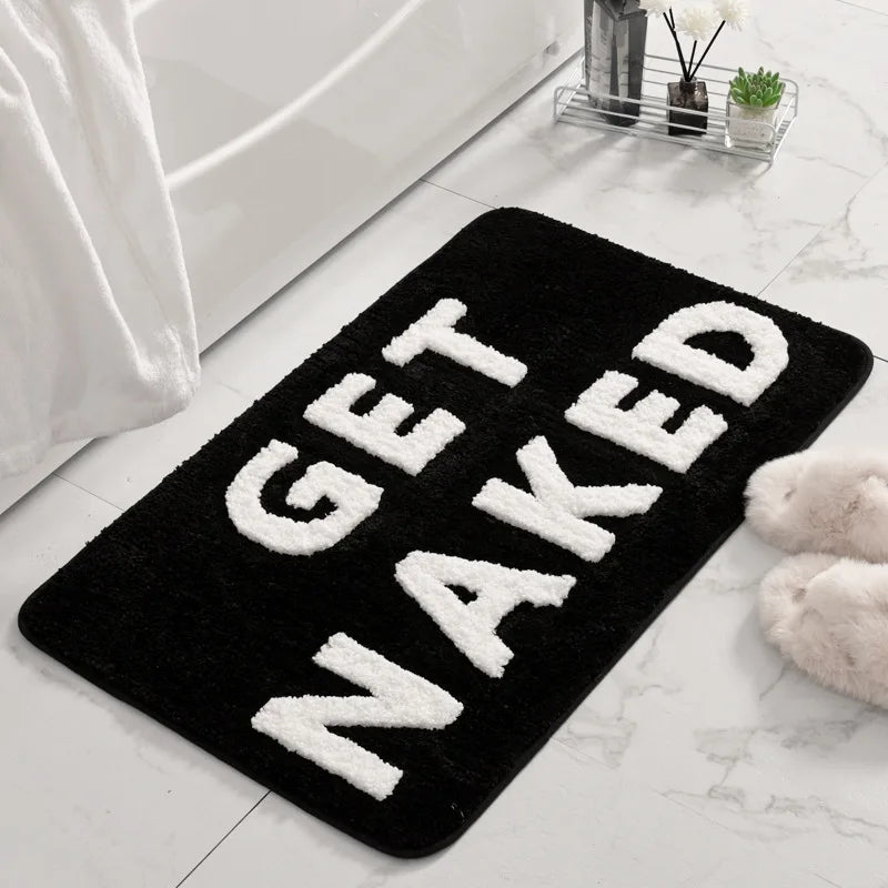 NakedMat | Humorvoller Badteppich