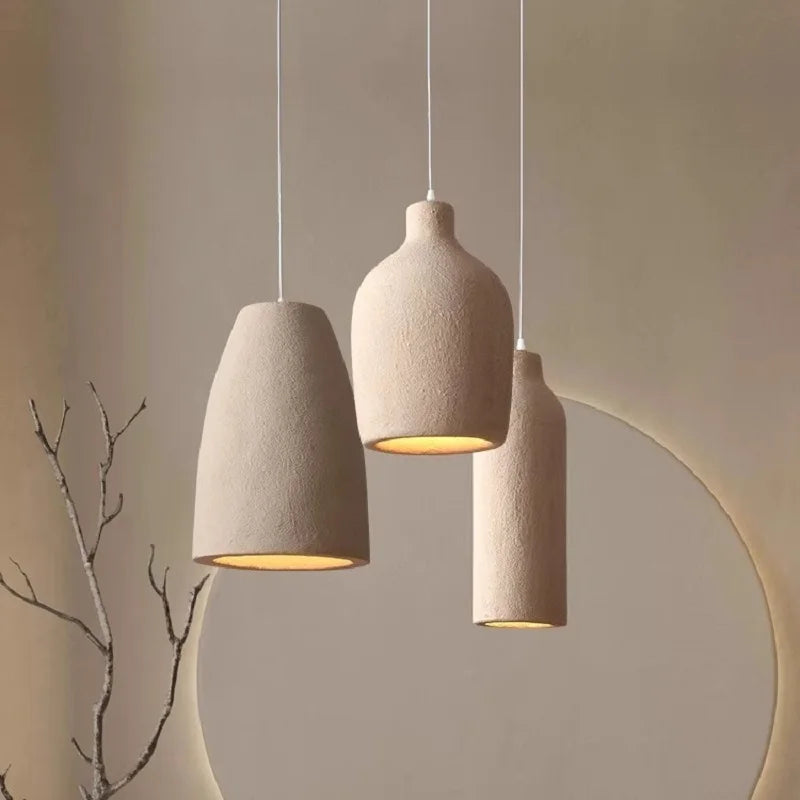Halo Sabié | Designer-LED-Pendelleuchte im Wabi-Sabi-Stil für Wohnzimmer & Essbereich