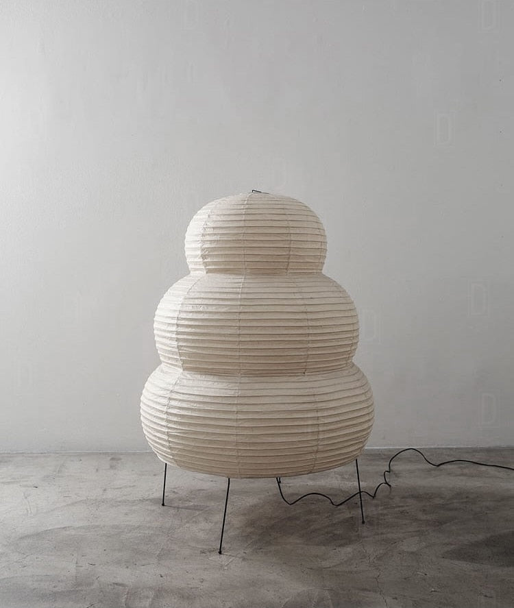 Yunari Curve | Stehlampe im Wabi-Sabi-Stil