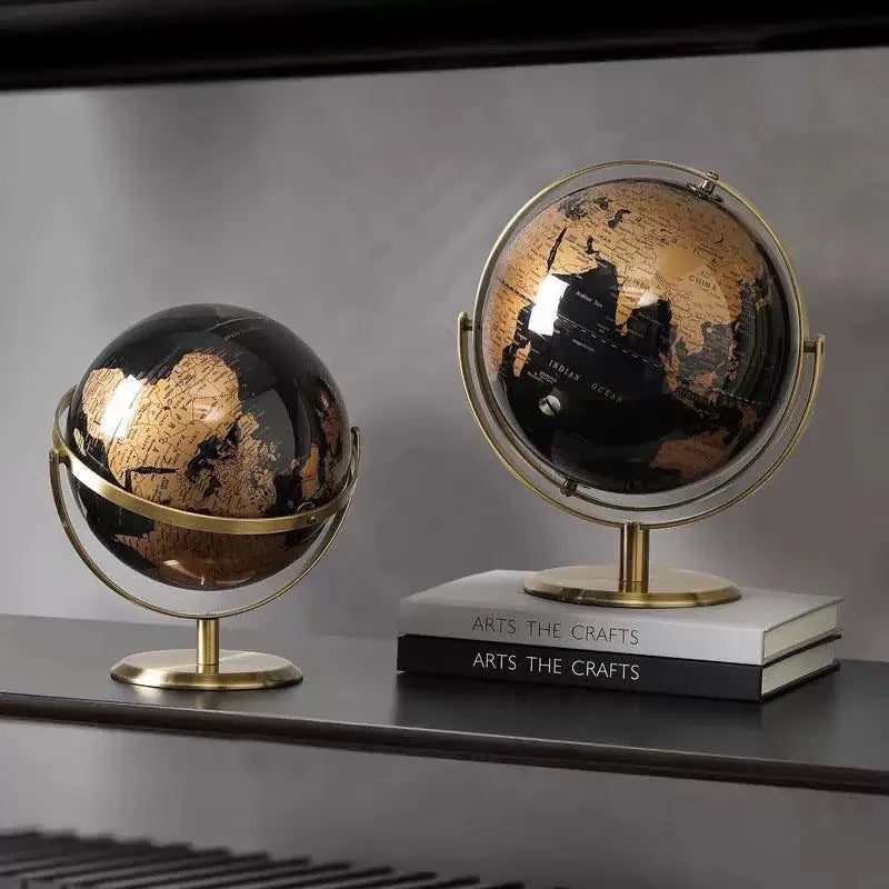 Orbia Globe | Rotierender Metallglobus für Schreibtisch & Lernumgebung