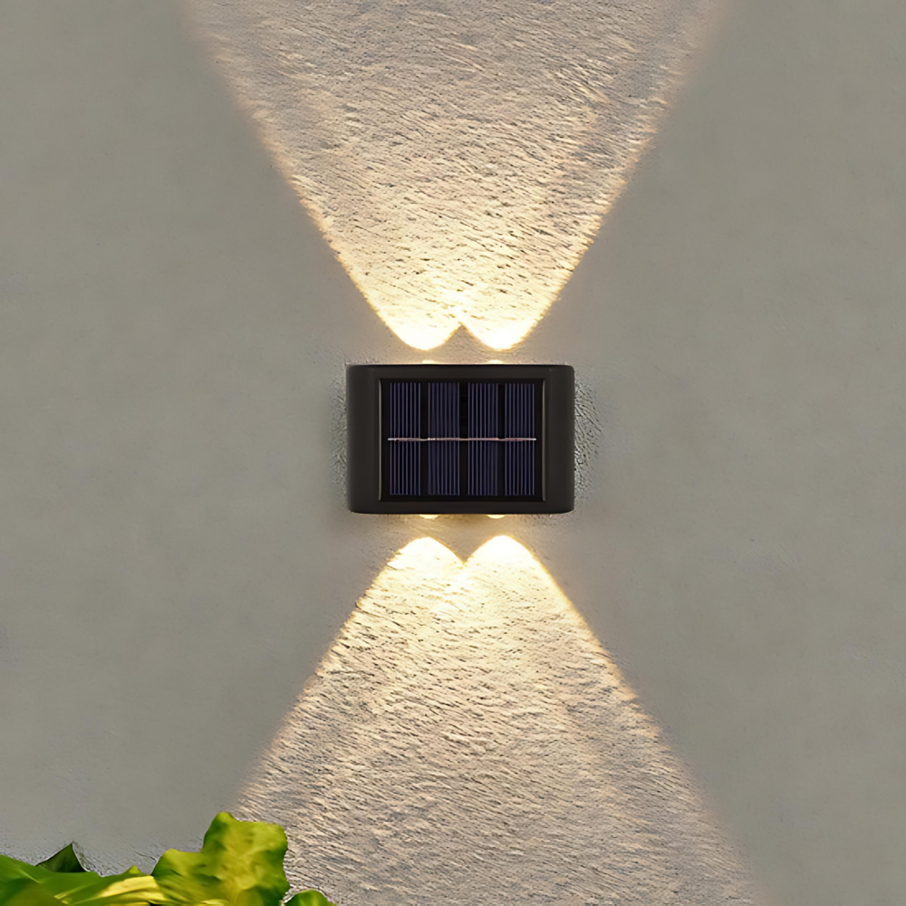 Solgard Beam | Wetterfeste Solar-Wandleuchte mit Bewegungsmelder & LED-Außenlicht