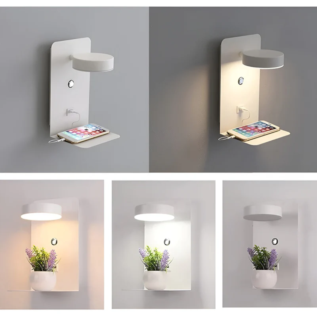 Lunvion Ray | minimalistische LED-Wandleuchte für moderne Innenräume