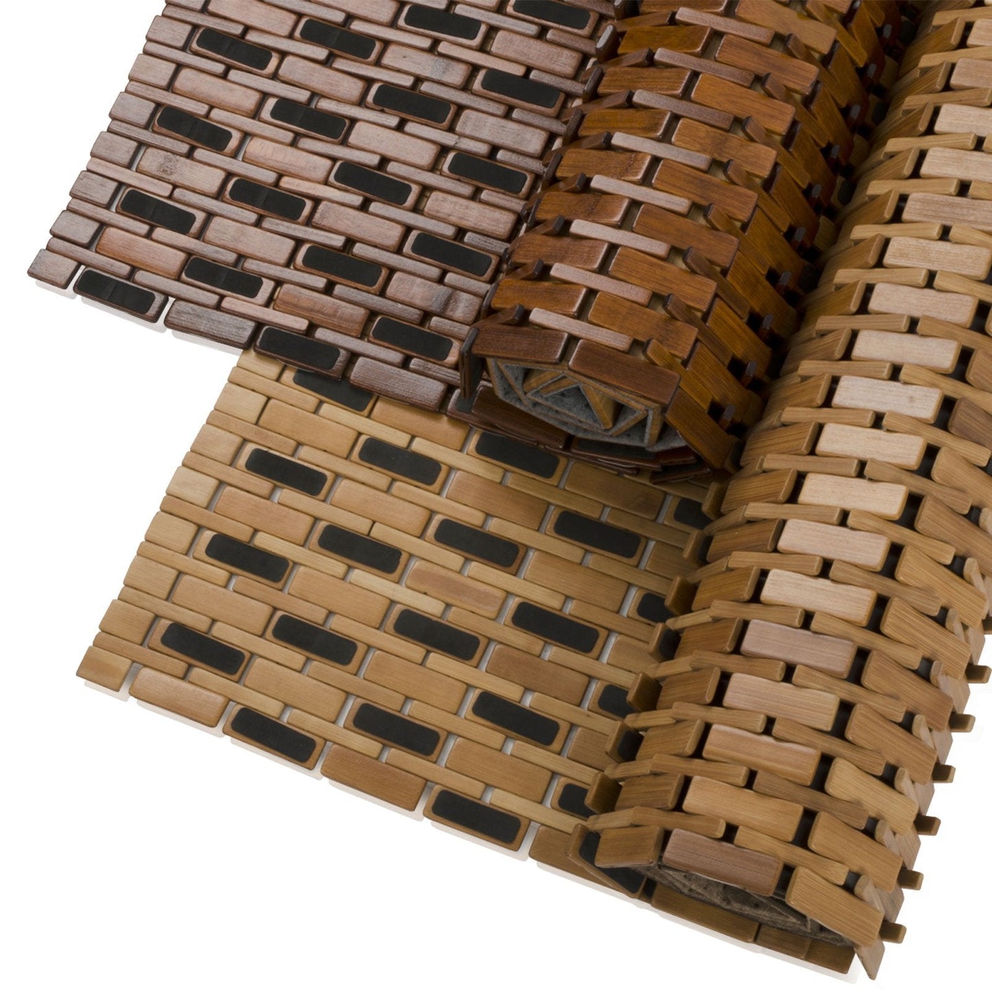 BambooLine Mia | Antislip bamboe badmat