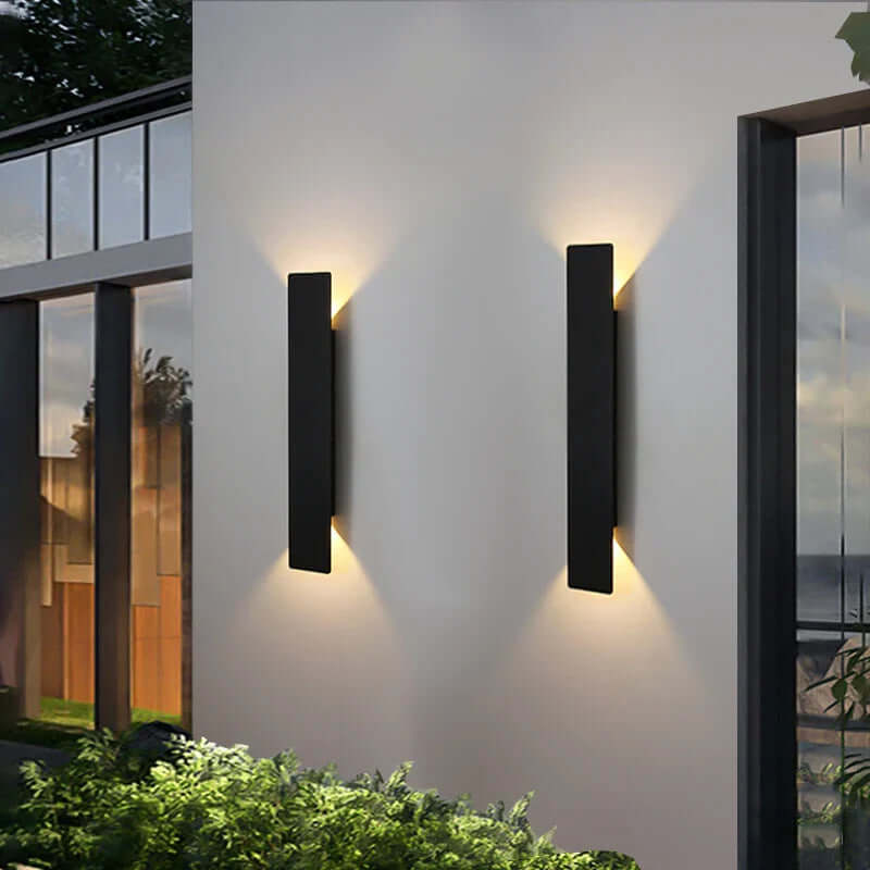 Lunavo Arko | waterdichte LED-buitenwandlamp van aluminium