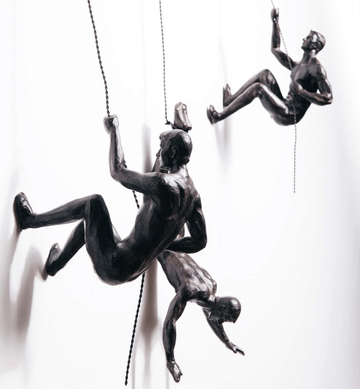 ArtiClimb wandfiguur | Klimsculptuur van kunsthars