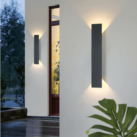 Lunavo Arko | waterdichte LED-buitenwandlamp van aluminium