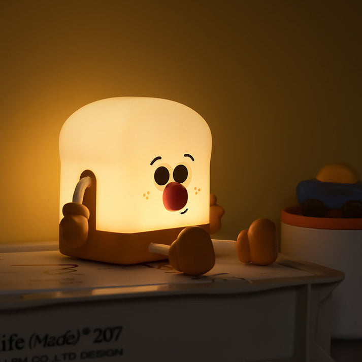 Lumos Broto | Oplaadbare LED-bedlamp in toastdesign