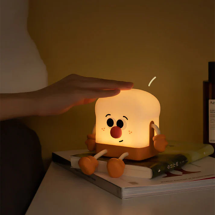 Lumos Broto | Oplaadbare LED-bedlamp in toastdesign