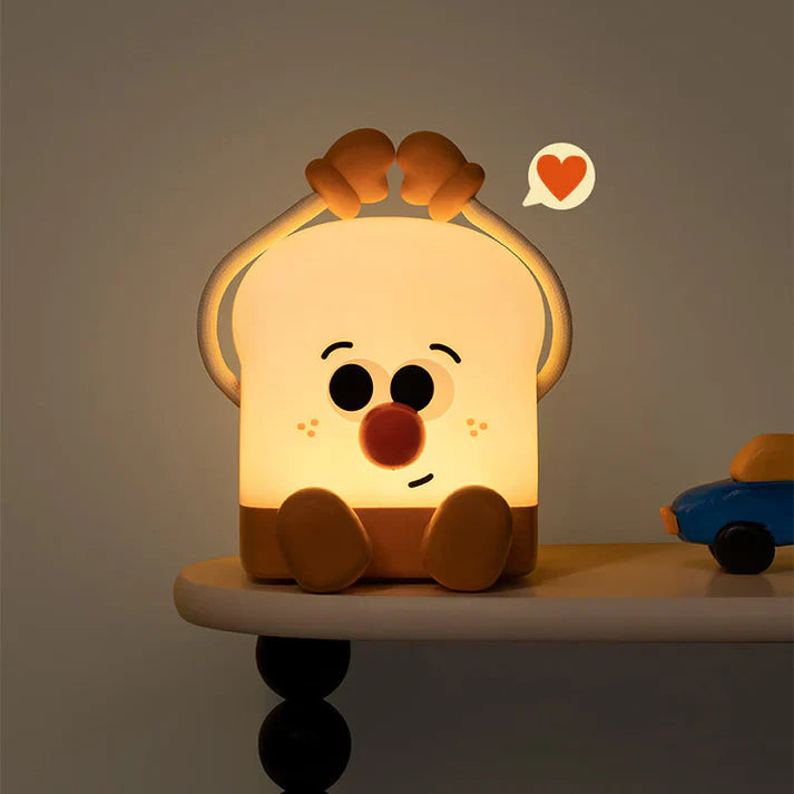 Lumos Broto | Oplaadbare LED-bedlamp in toastdesign