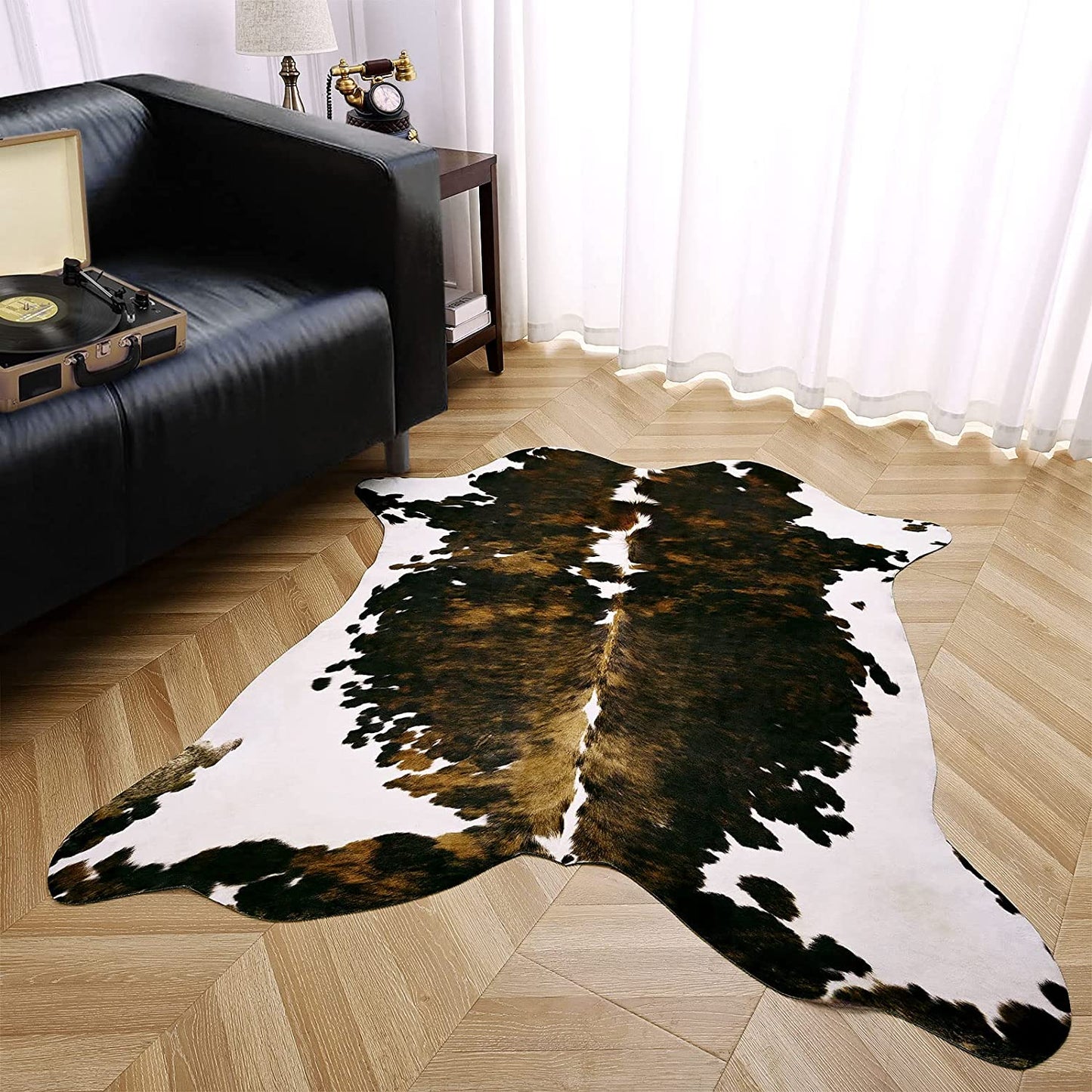 FauxLuxe | Luxuriöser Kunstfell-Teppich | Weich, warm & pflegeleicht für Wohnzimmer & Schlafzimmer