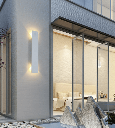 Lunavo Arko | waterdichte LED-buitenwandlamp van aluminium