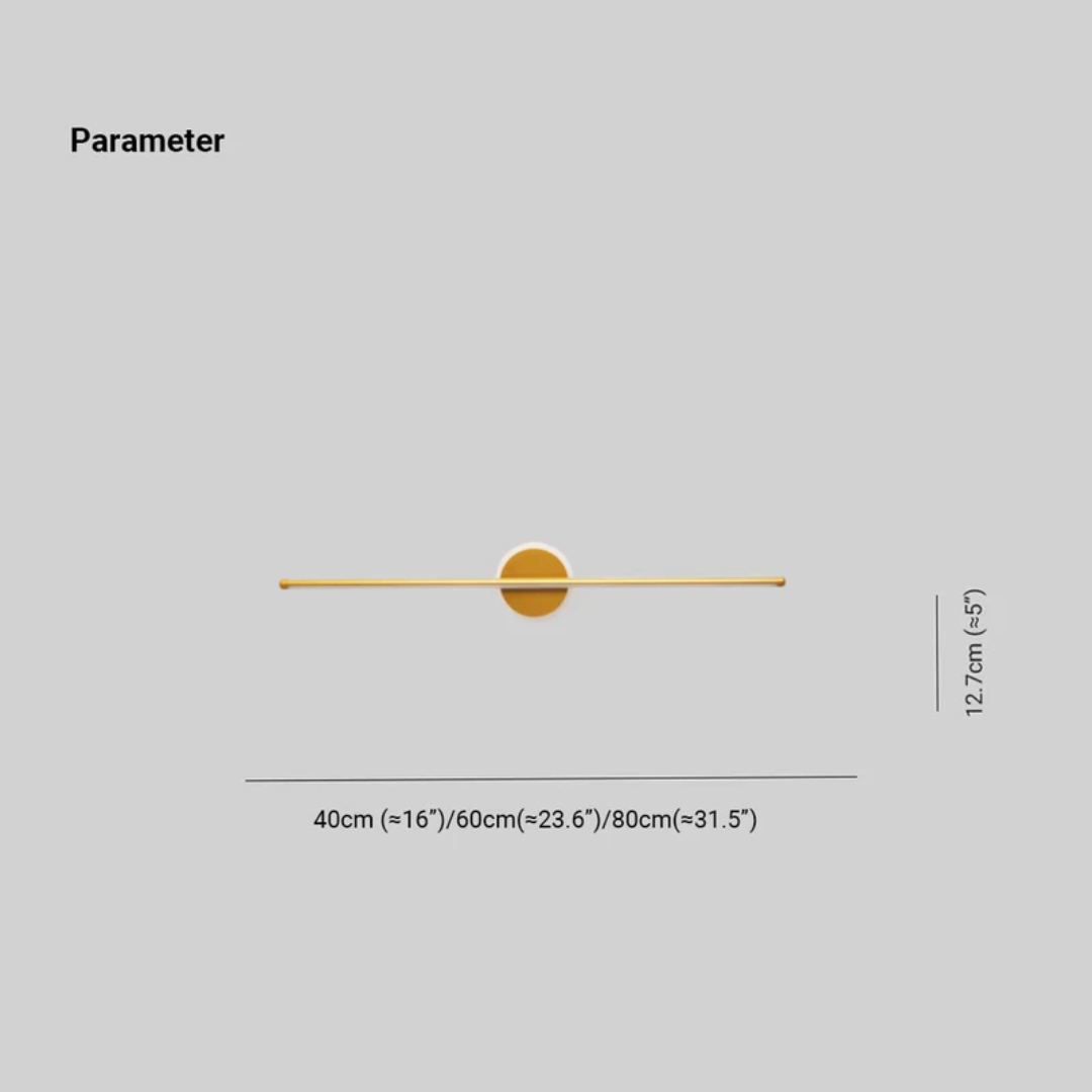 Aurelio Arc | minimalistische LED-Wandleuchte für stilvolle Innenräume