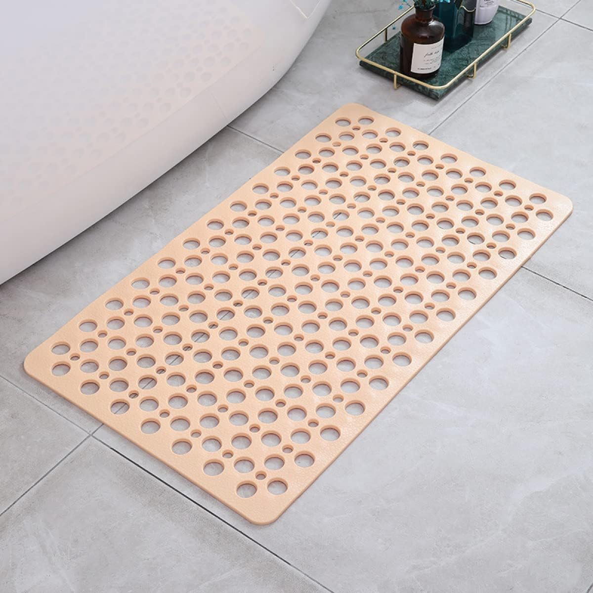 Silvra | Rutschfeste Duschmatte mit Saugnäpfen und schnelltrocknendem Design