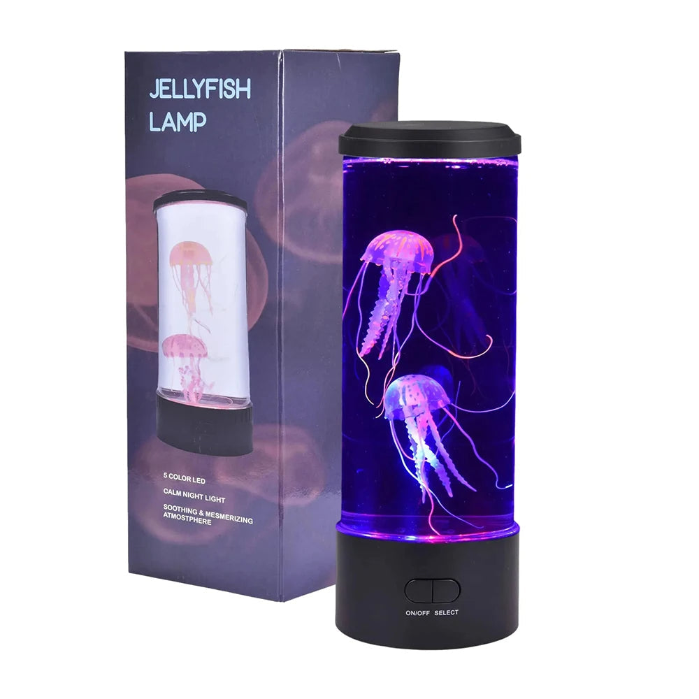 Lunir Mare | LED-Tischleuchte mit Quallen-Effekt und Farbwechsel
