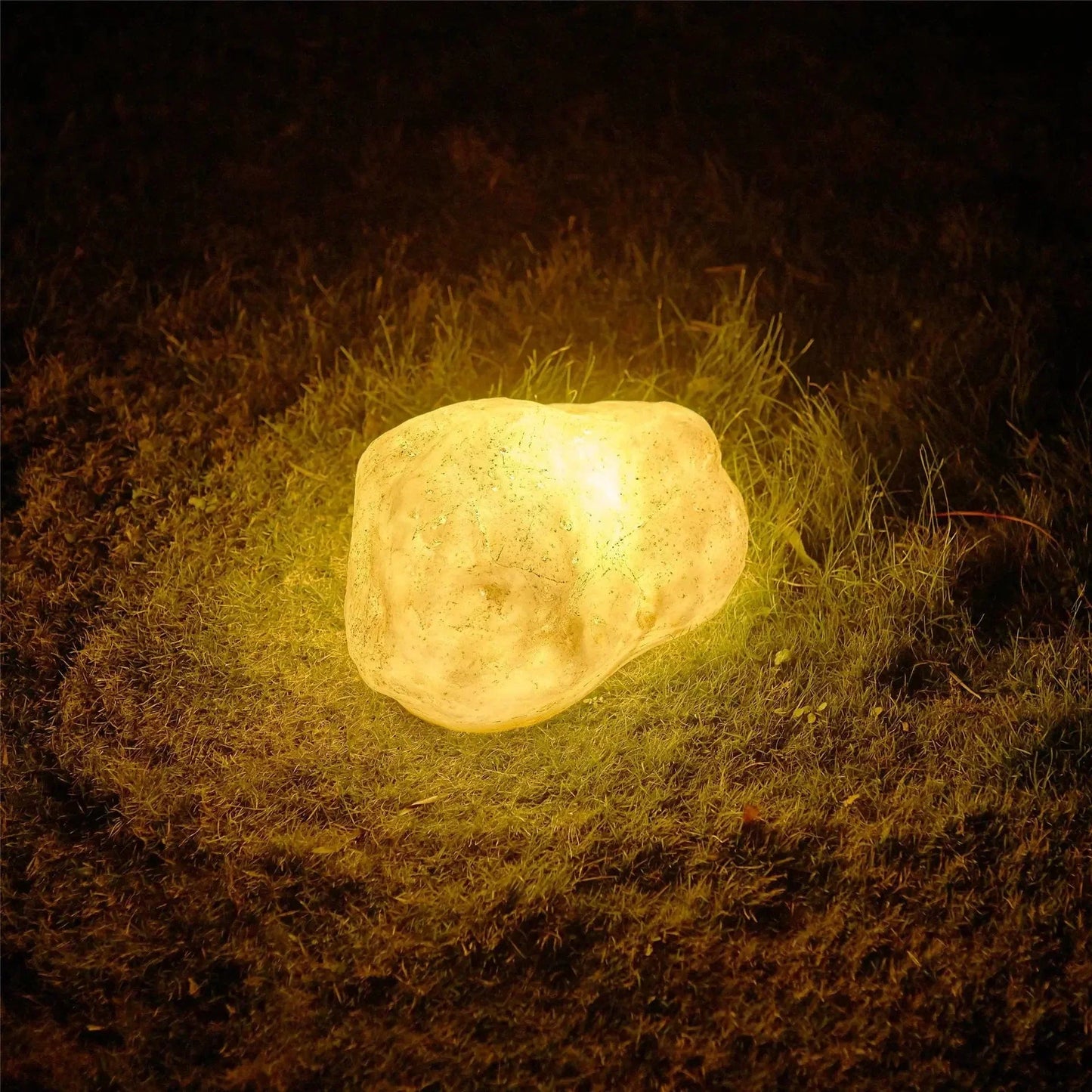 Nordlys Stone | Weerbestendige LED-buitenlamp in steenlook
