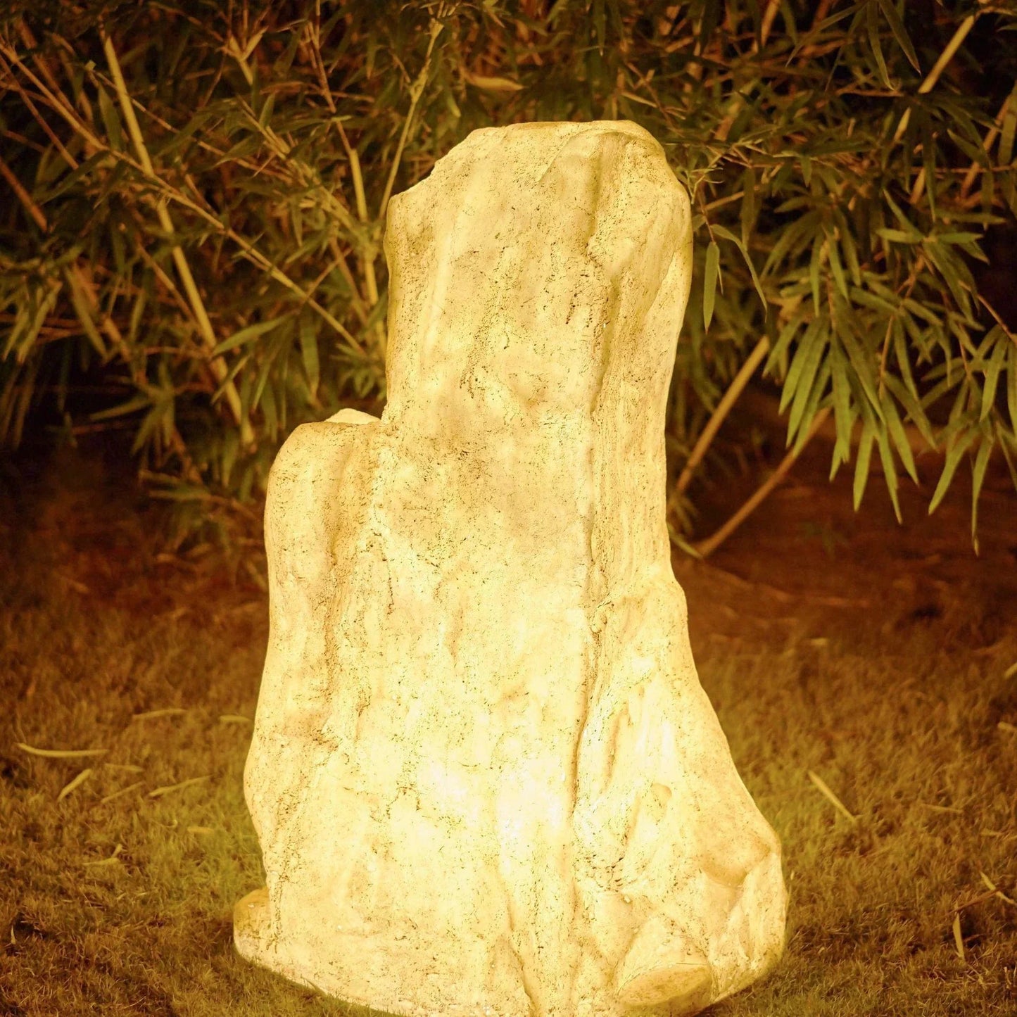 Nordlys Stone | Weerbestendige LED-buitenlamp in steenlook