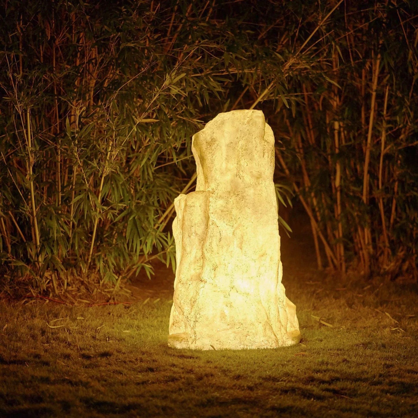 Nordlys Stone | Weerbestendige LED-buitenlamp in steenlook