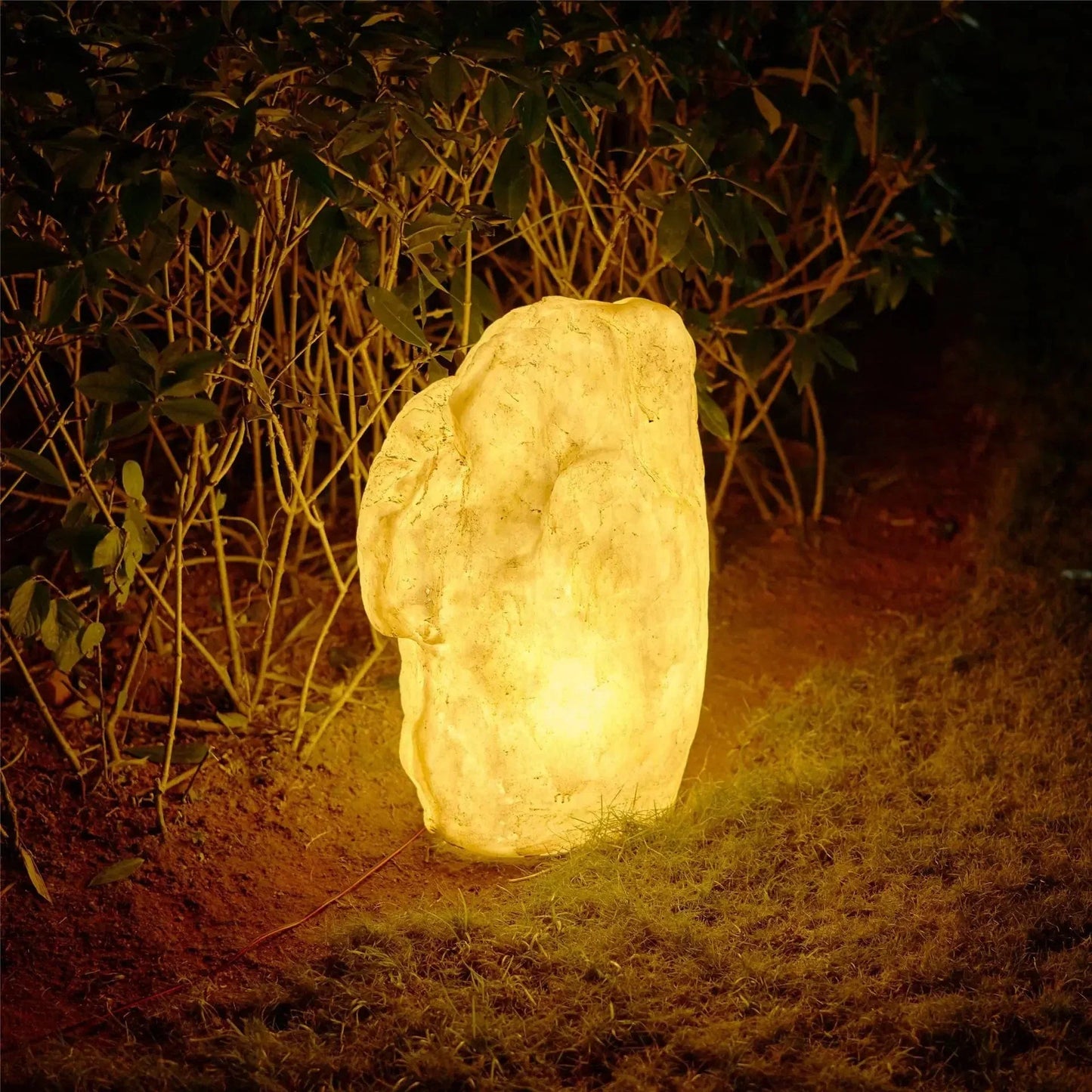 Nordlys Stone | Weerbestendige LED-buitenlamp in steenlook