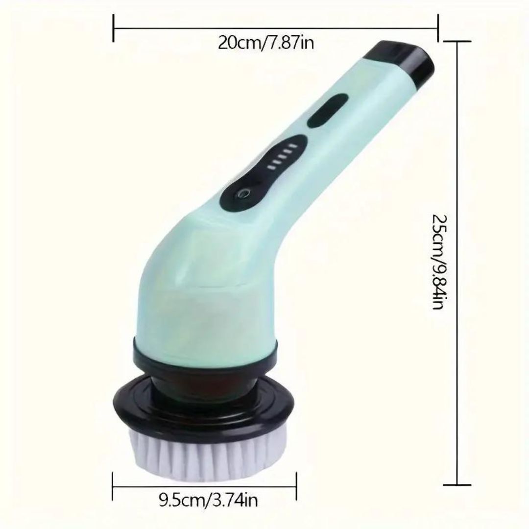 CleanMaster 9in1 | Elektrische Reinigungsbürste mit 9 Aufsätzen für vielseitige Anwendungen