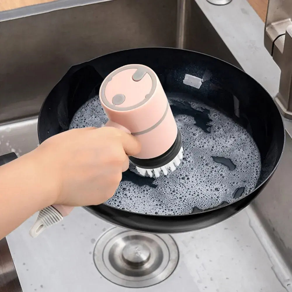 Cleanova SpinBrush | Oplaadbare elektrische reinigingsborstel met 360° rotatie & IPX7