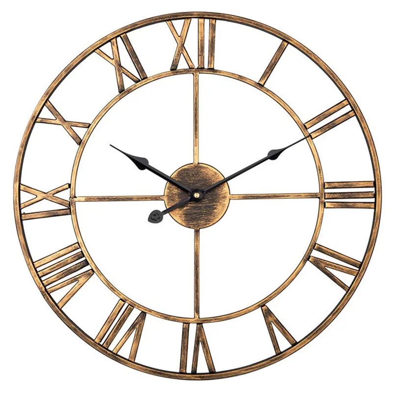 Rustora | Vintage wandklok in antieke roestlook