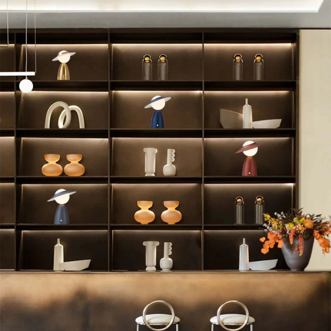 Lioro Nimbis | Intelligente kabellose LED‑Tischleuchte mit Touch‑Dimmer