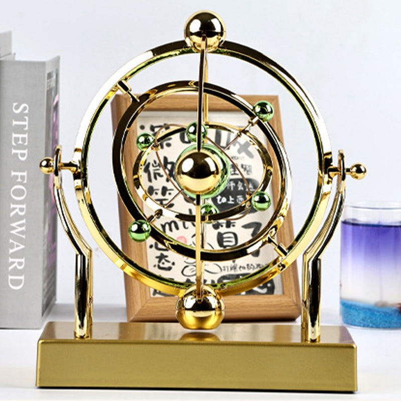 Orbitum | Roterend decoratief beeldhouwwerk met eeuwige hemelse beweging