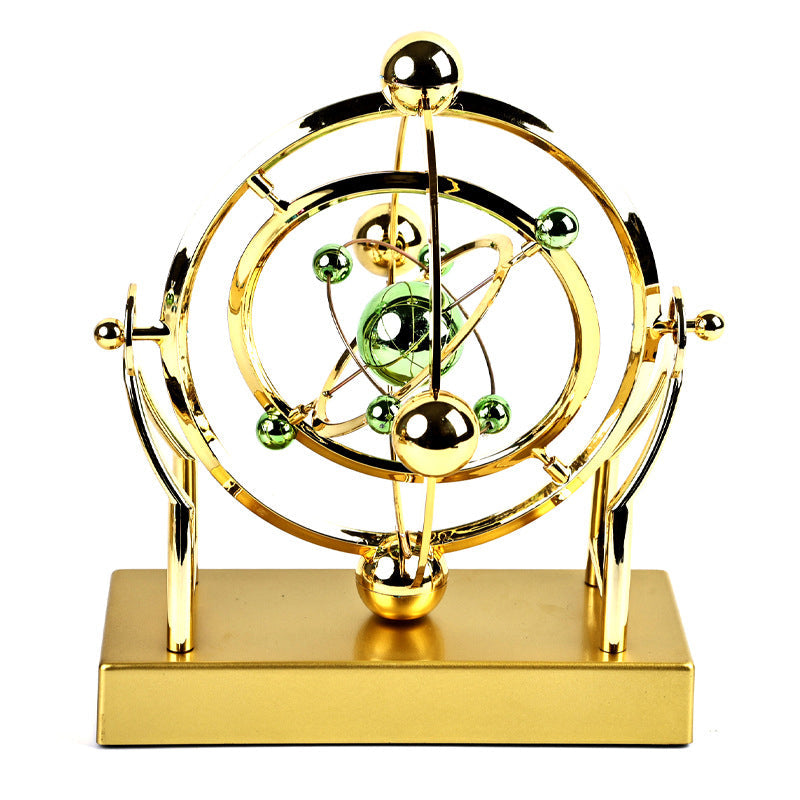 Orbitum | Roterend decoratief beeldhouwwerk met eeuwige hemelse beweging