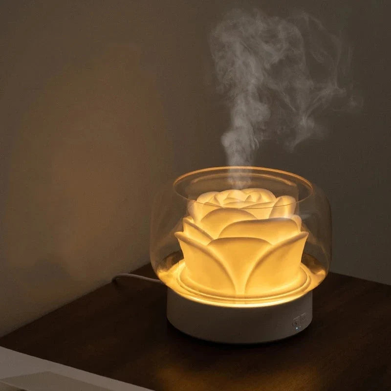 Nuala Mist | Ultraschall-Aroma-Diffusor mit LED-Licht und Duftöl-Funktion