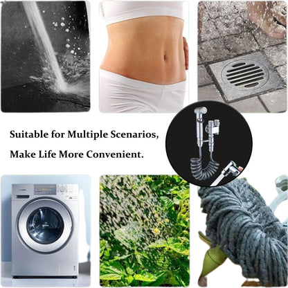 AuriJet | Edelstahl Bidet-Sprayer mit Druckregulierung für hygienische Reinigung