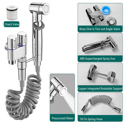 AuriJet | Edelstahl Bidet-Sprayer mit Druckregulierung für hygienische Reinigung
