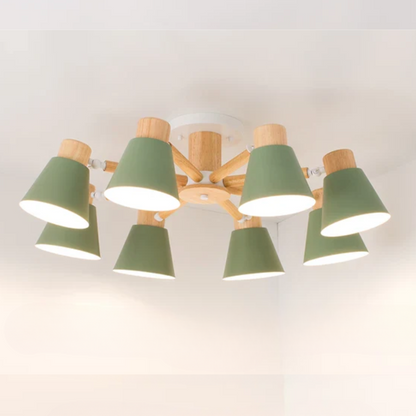 Fivra Arc | Schlanke LED Deckenleuchte mit modernem Bogenprofil
