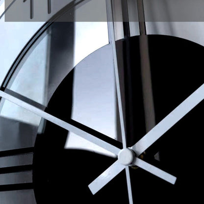 ClarityLine | Elegante Design-Wanduhr | Geräuschlose Präzision & Stilvolle Zeitmessung für modernes Interieur