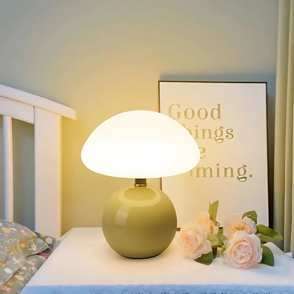 Photis Lumina | LED‑Tischleuchte „Pilz“ mit elegantem Design
