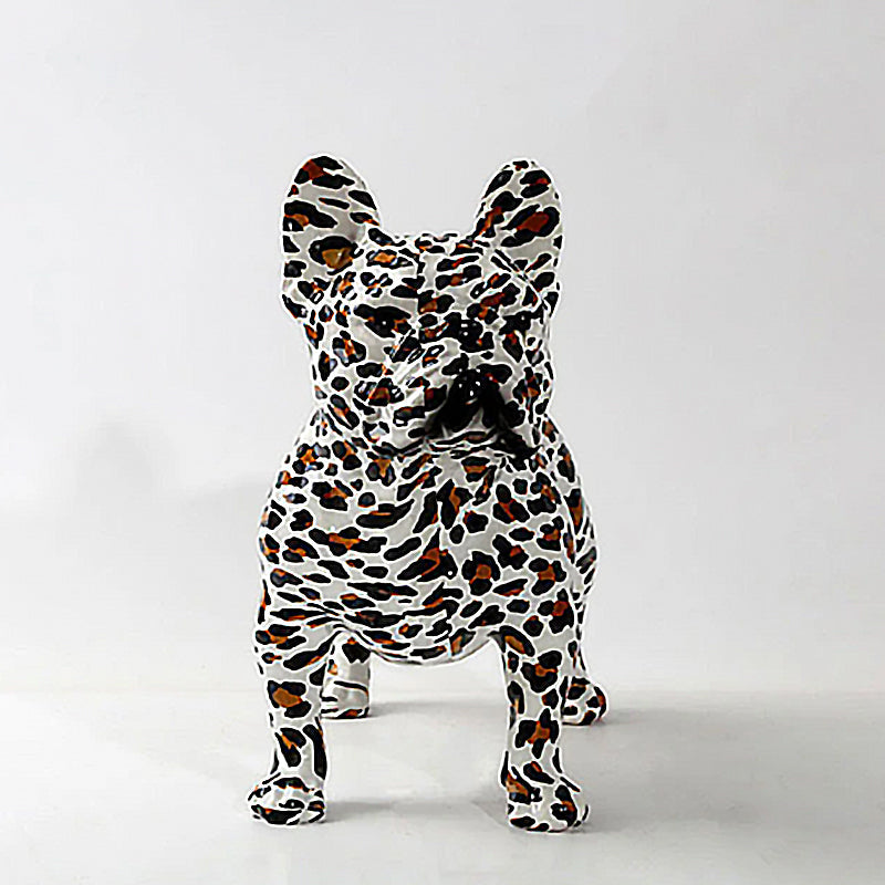 Bulldoro Graffitino | Farbintensive Dekofigur eines French Bulldogs aus Kunstharz
