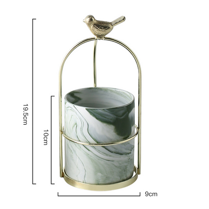 Floravi Aves | dekorative Pflanzengefäße im Vogel-Design