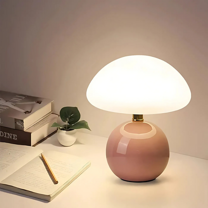 Photis Lumina | LED‑Tischleuchte „Pilz“ mit elegantem Design