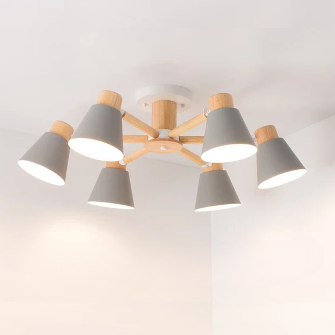 Fivra Arc | Schlanke LED Deckenleuchte mit modernem Bogenprofil
