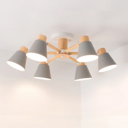 Fivra Arc | Schlanke LED Deckenleuchte mit modernem Bogenprofil