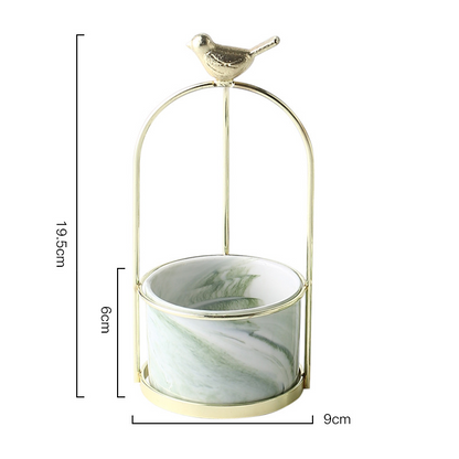 Floravi Aves | dekorative Pflanzengefäße im Vogel-Design