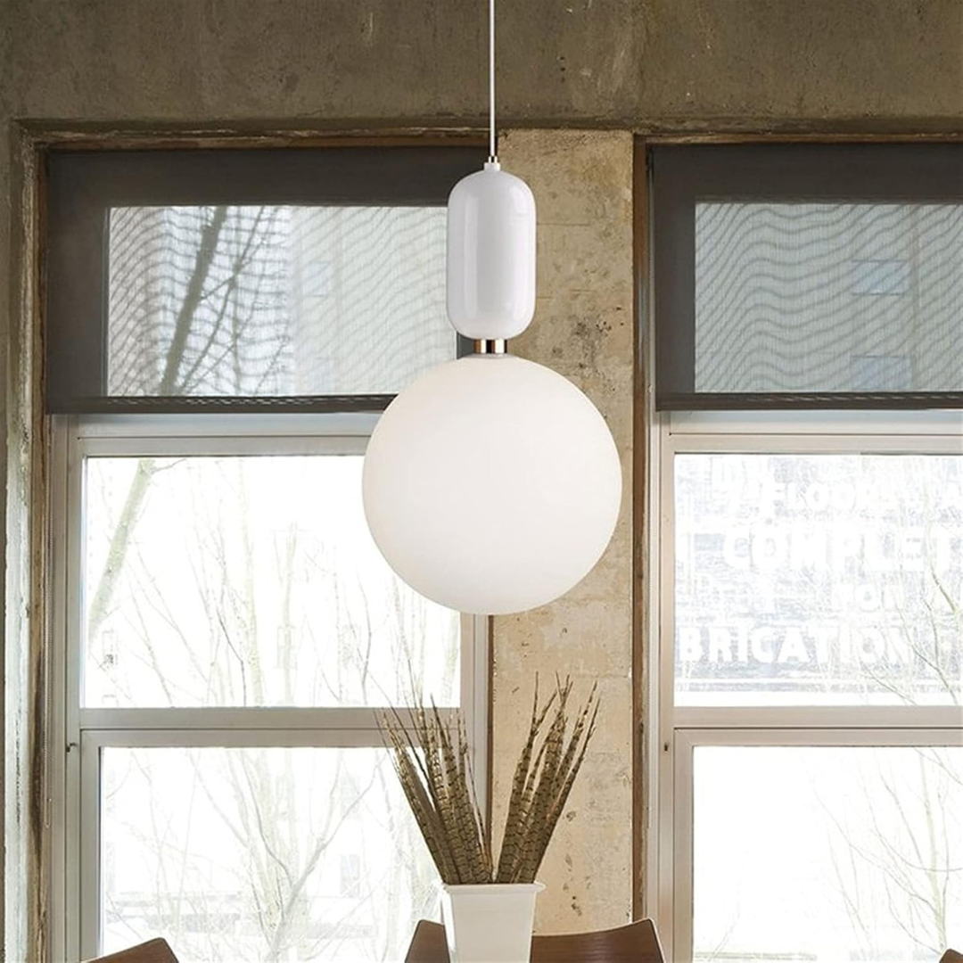 Acheron – Moderne Design Pendelleuchte mit Glas-Kugeln für Wohnzimmer, Esszimmer & Schlafzimmer