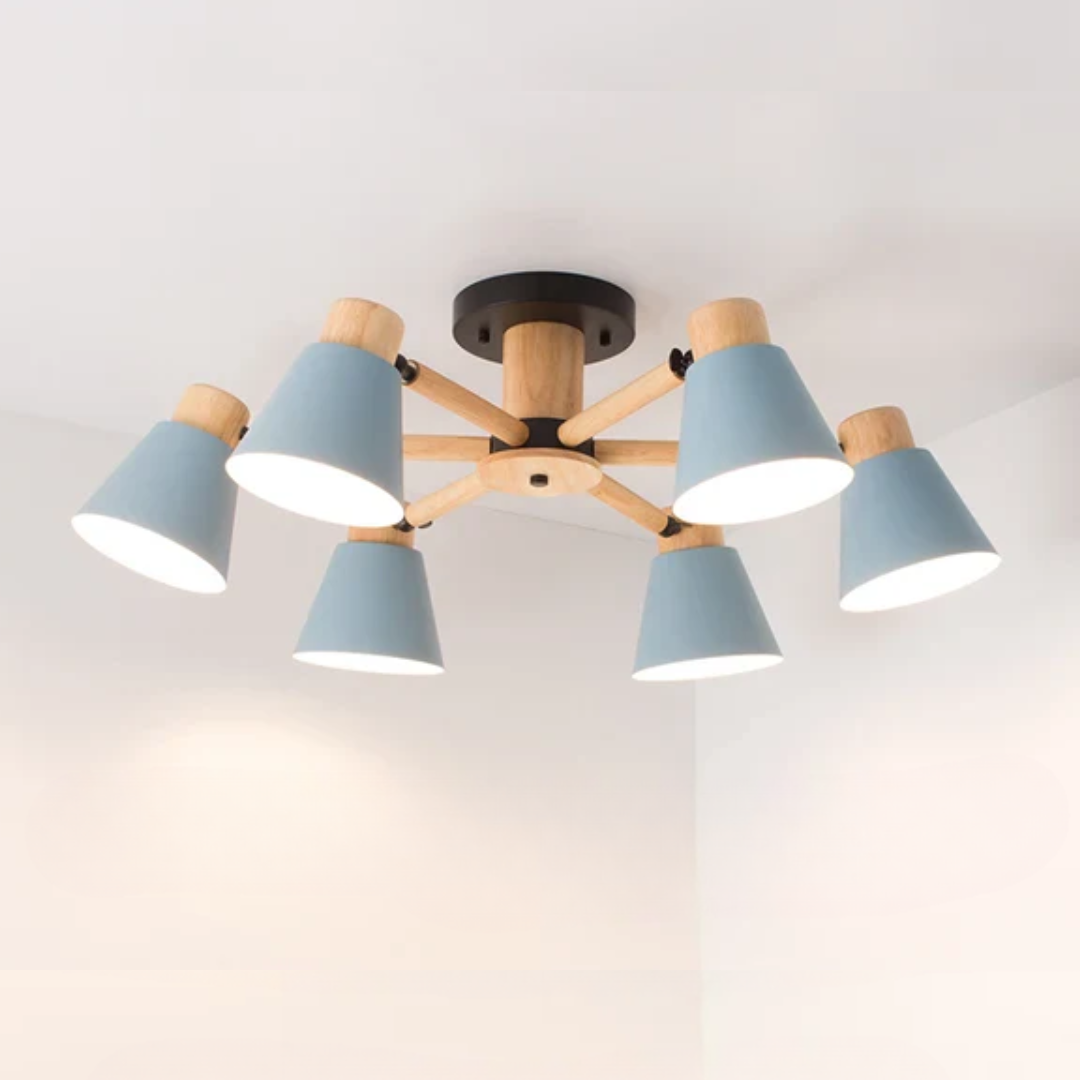 Fivra Arc | Schlanke LED Deckenleuchte mit modernem Bogenprofil