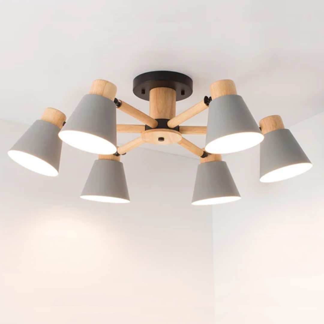 Fivra Arc | Schlanke LED Deckenleuchte mit modernem Bogenprofil
