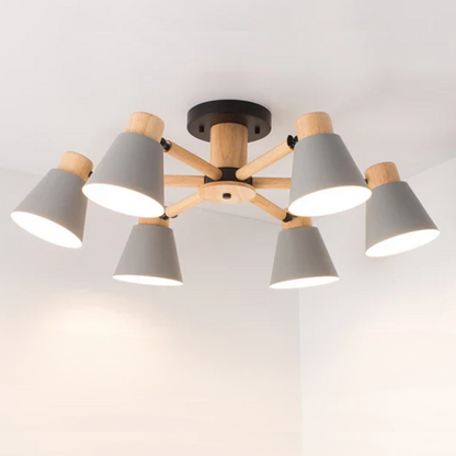 Fivra Arc | Schlanke LED Deckenleuchte mit modernem Bogenprofil